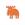 FFML0589 MOZ ML0589 Magnet Älg oransje Moz